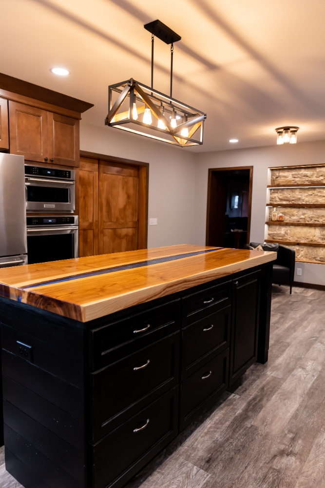 rustic kitchen renovation patterson construction and design