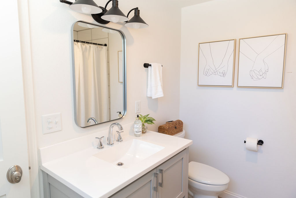 simple bathroom renovation patterson construction and design